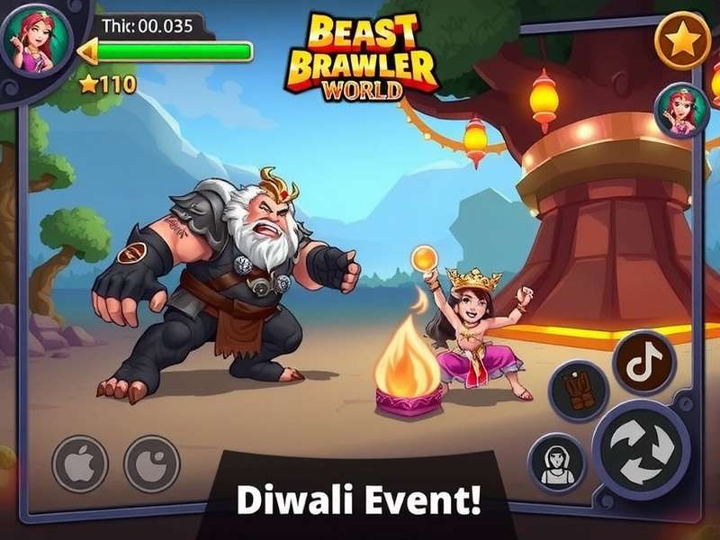 Beast Brawler World Raid Gameplay Screenshot